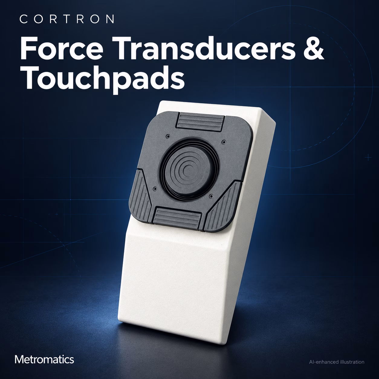 Cortron force transducers and rugged touchpads