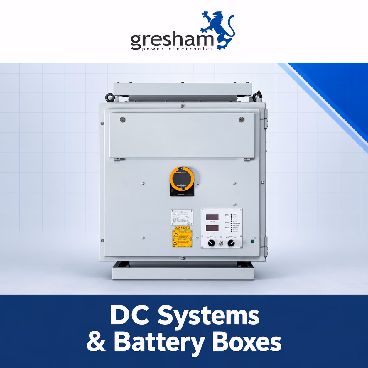 Gresham DC systems and battery boxes