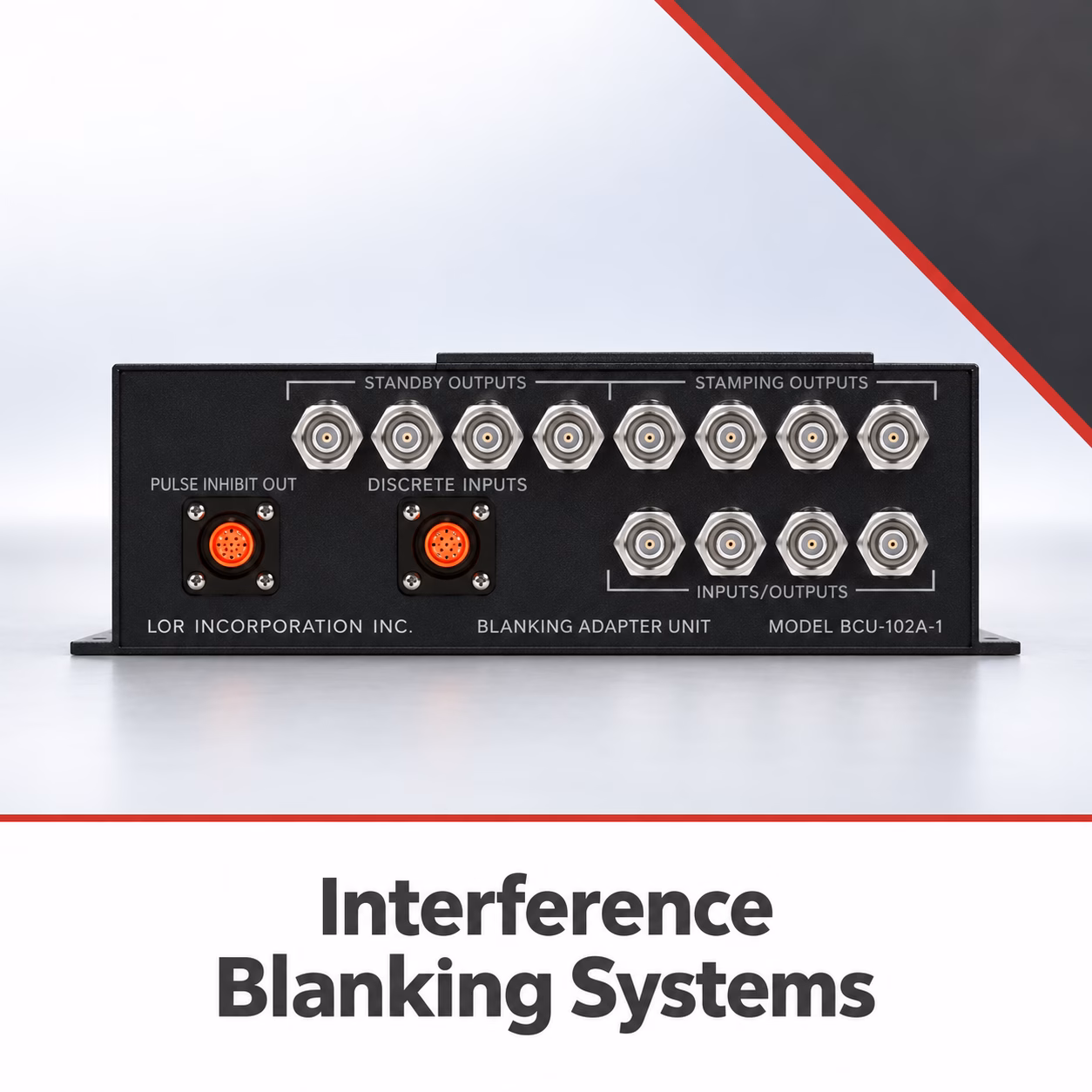 EON Instrumentation interference blanking systems