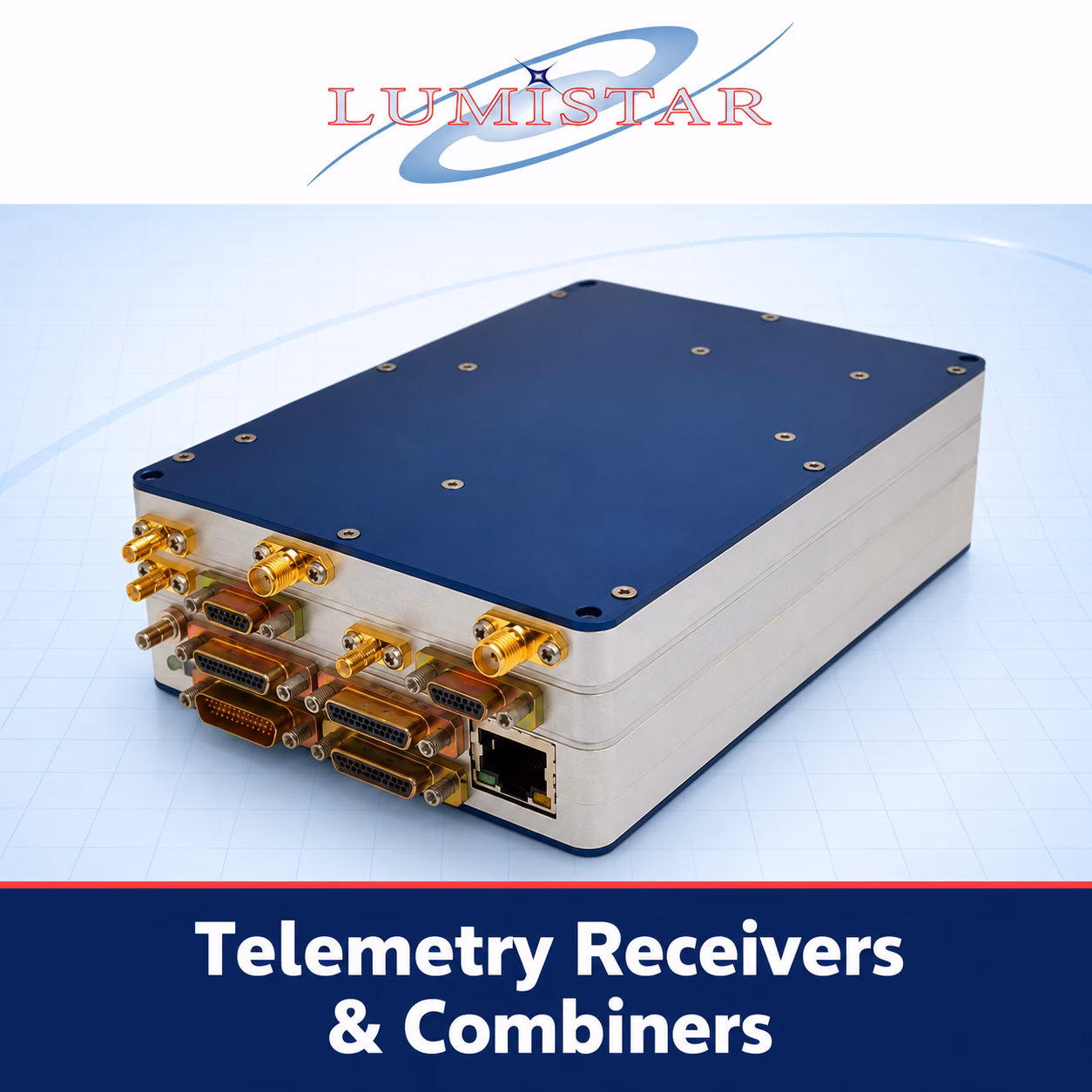 Lumistar telemetry receivers and combiners