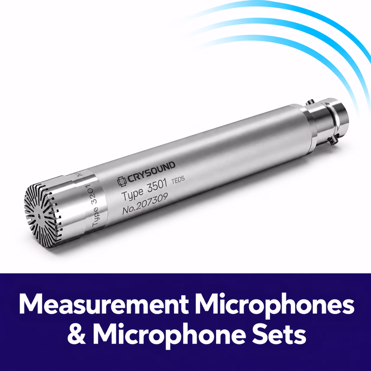 CRYSOUND measurement microphones and microphone sets