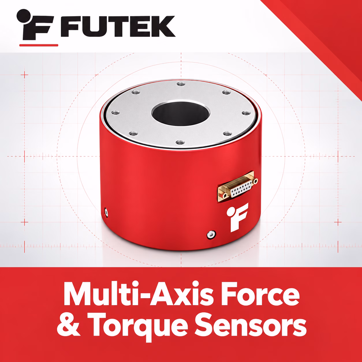 FUTEK multi-axis force and torque sensors