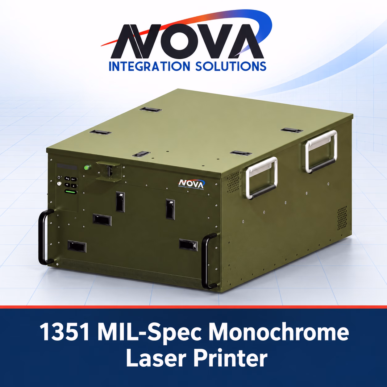 Nova 1351 MIL-Spec monochrome laser printer