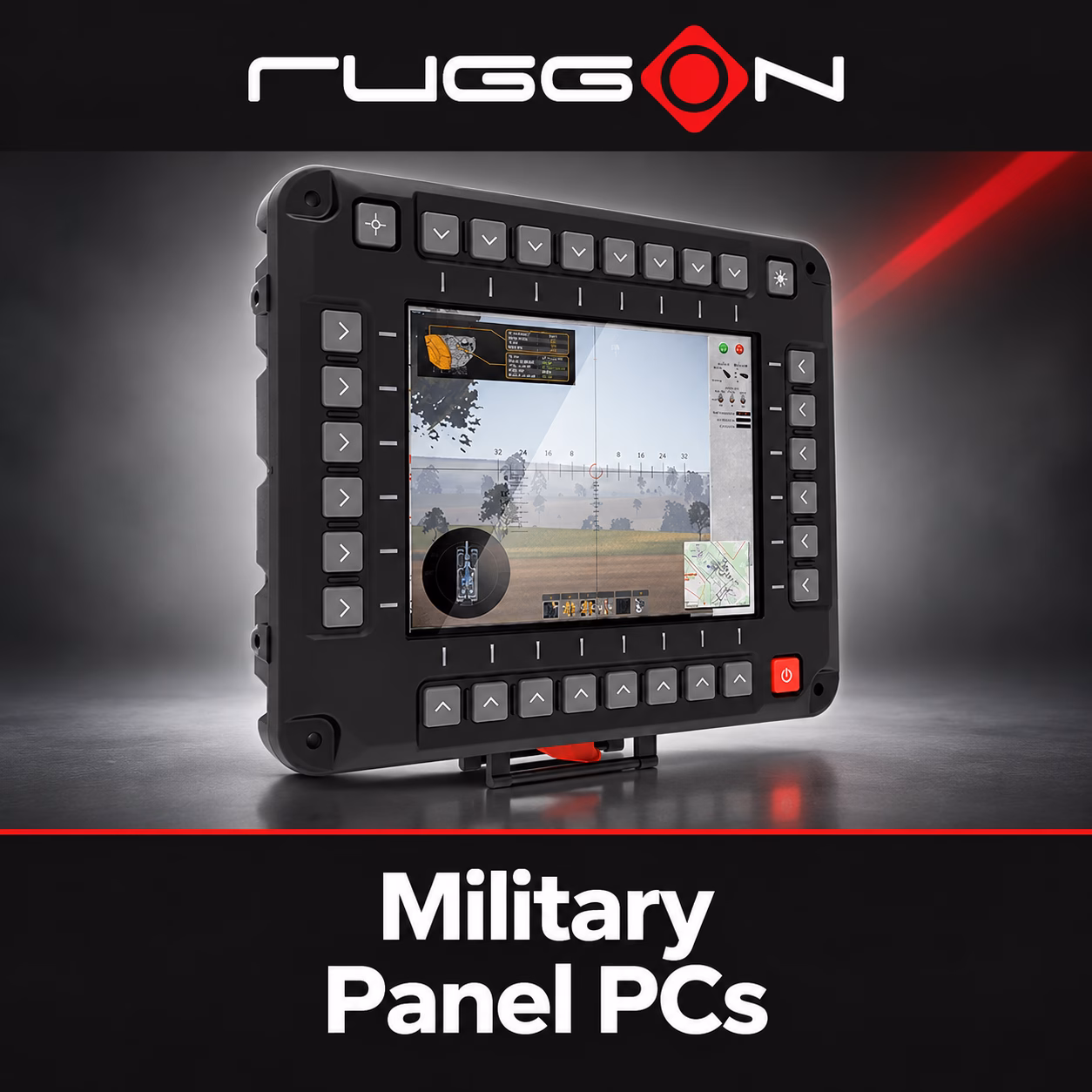 RuggON military panel PCs