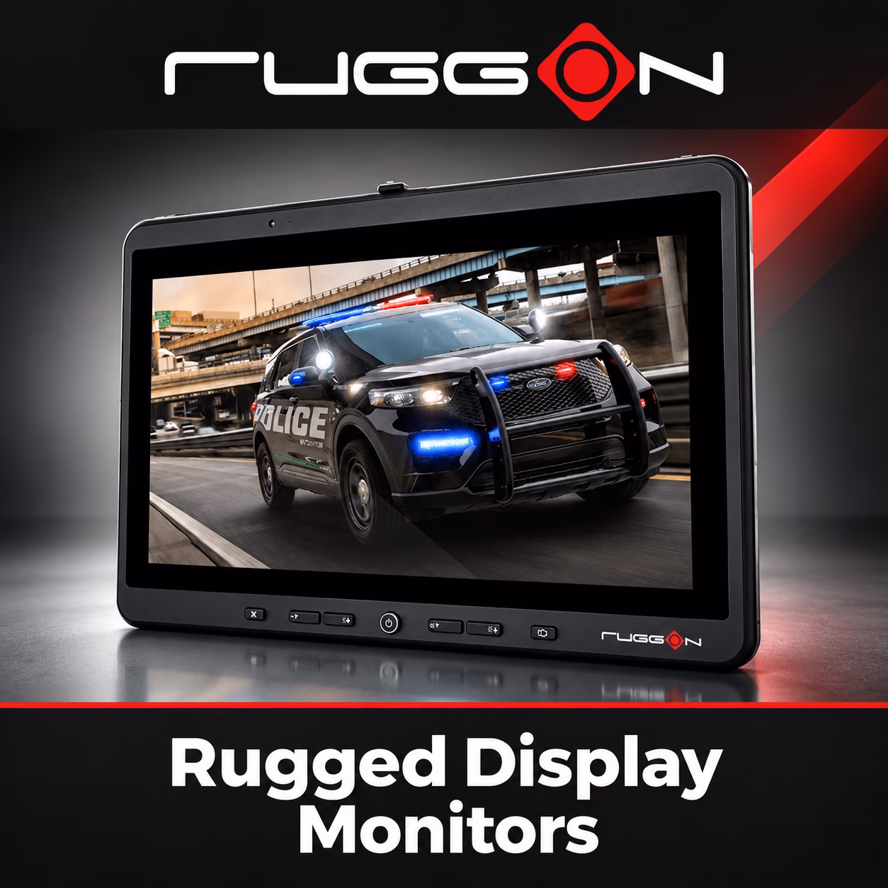 RuggON rugged display monitors