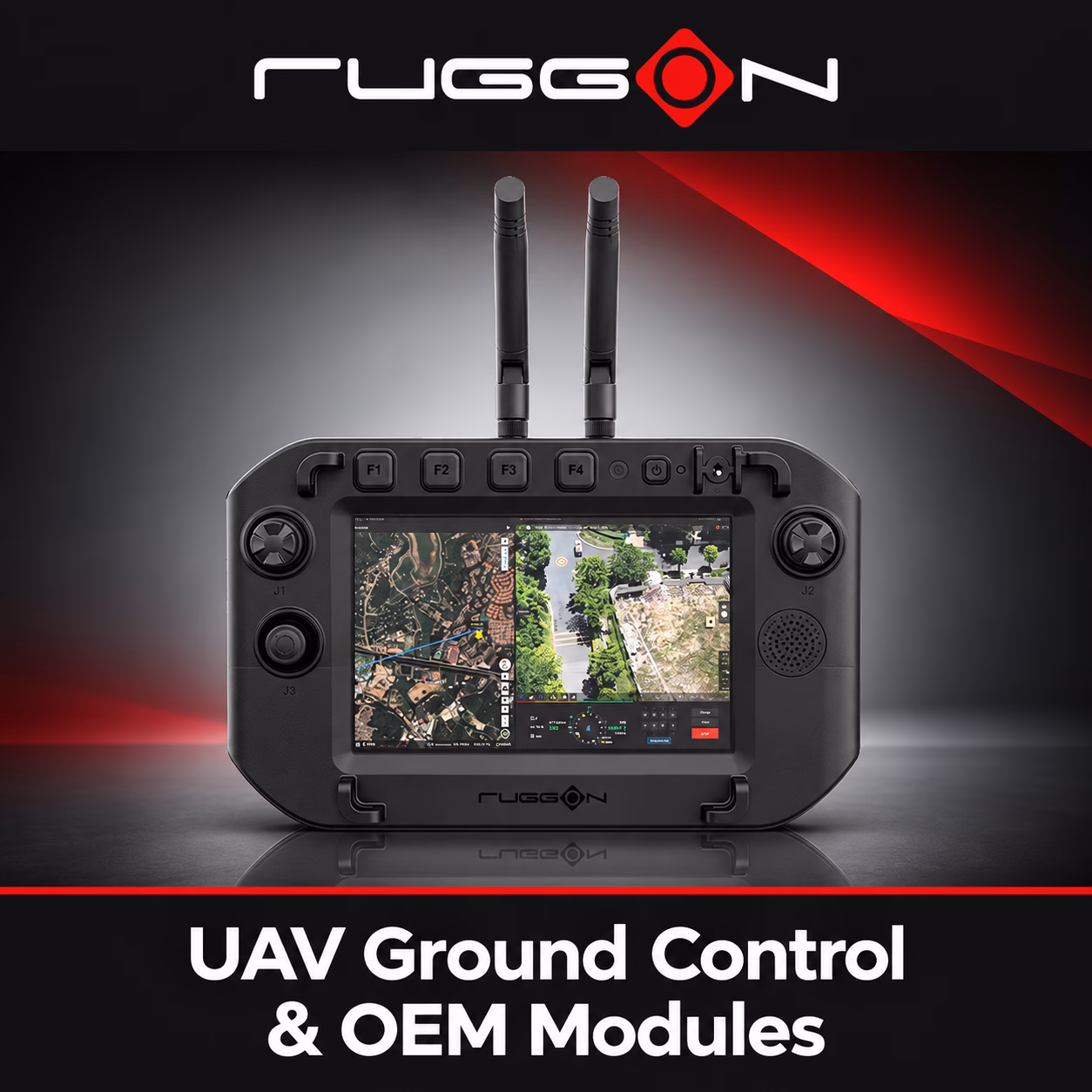 RuggON SPARK 7 UAV ground-control equipment