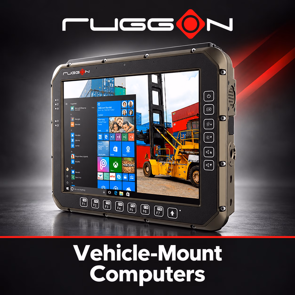 RuggON rugged vehicle-mount computers