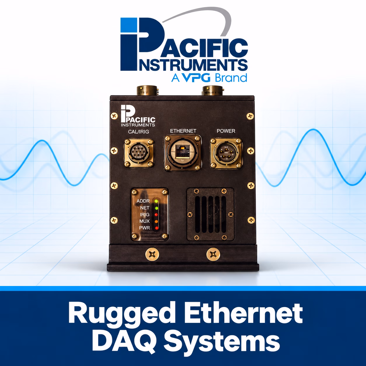 Pacific Instruments rugged Ethernet data acquisition systems