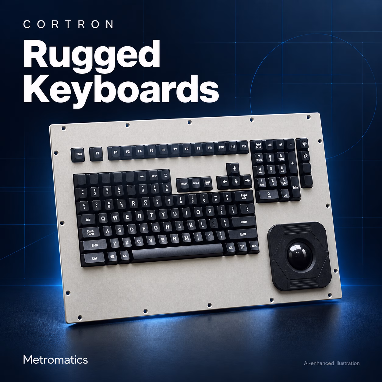 Cortron rugged keyboards