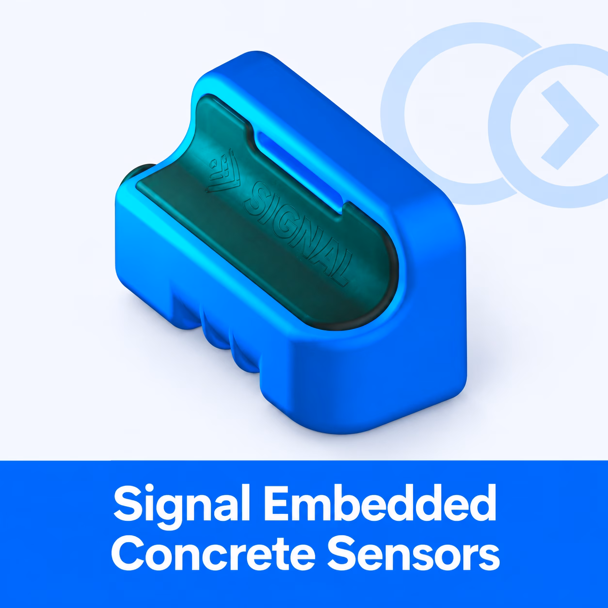 Converge Signal embedded concrete sensor