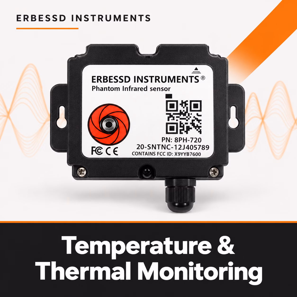 Erbessd temperature and thermal monitoring