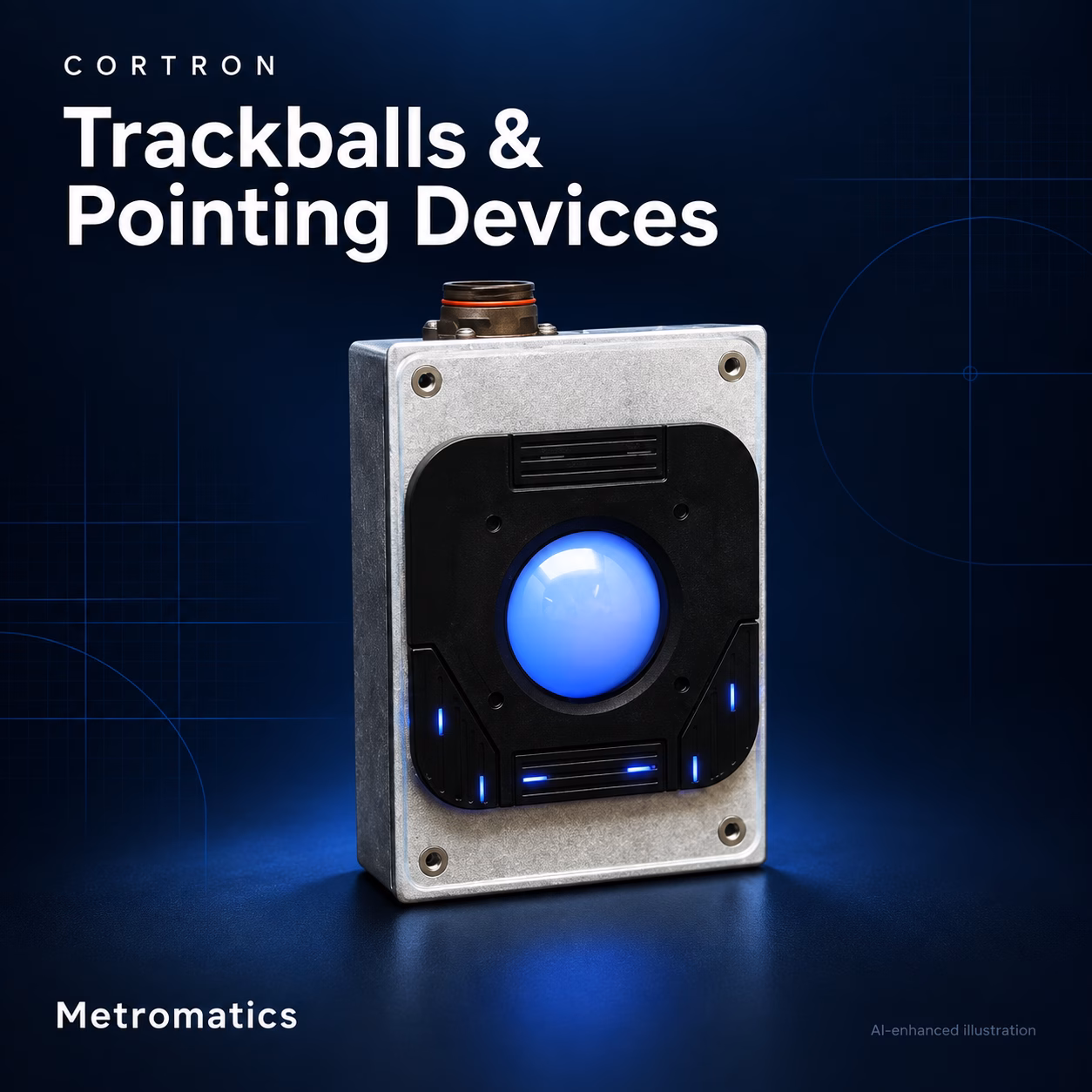 Cortron rugged trackballs and pointing devices